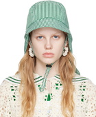 Shrimps Green & White Brady Cap