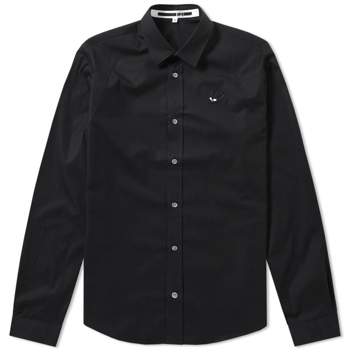 Photo: McQ by Alexander McQueen Swallow Harness Shirt Black