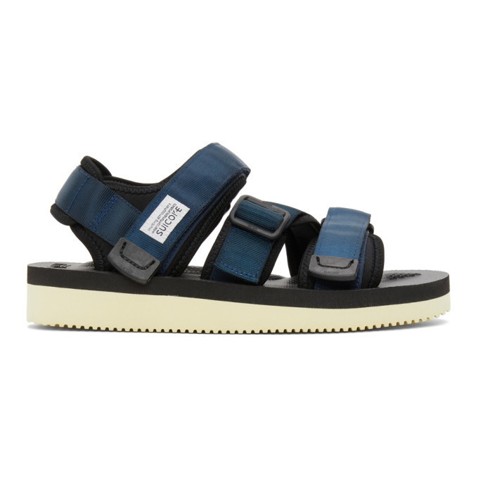 Photo: Suicoke Navy and Black KISEE-V Sandals