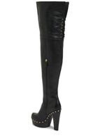 Chloe Lola 120 Leather Over-the-knee Boots Black