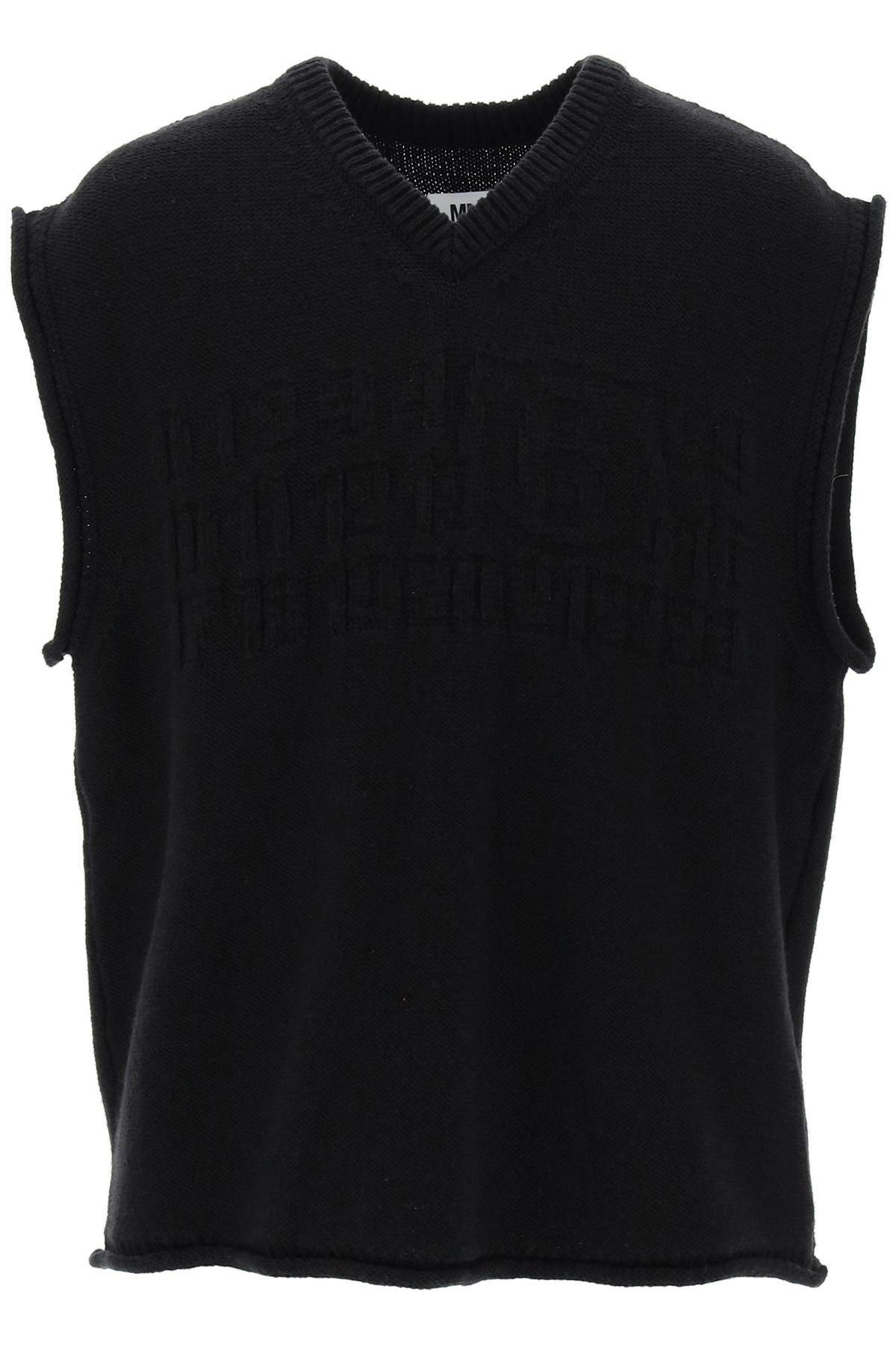 【売り切り御免！】 MM6 Maison Margiela Maison MM6 Sweatshirt Sleeveless Margiela トップス