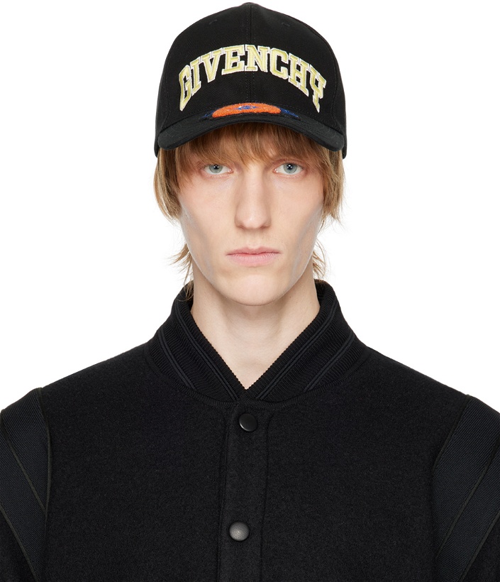 Photo: Givenchy Black Embroidered Cap