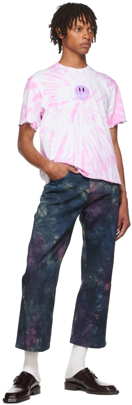 PALMER Pink Cotton T-Shirt