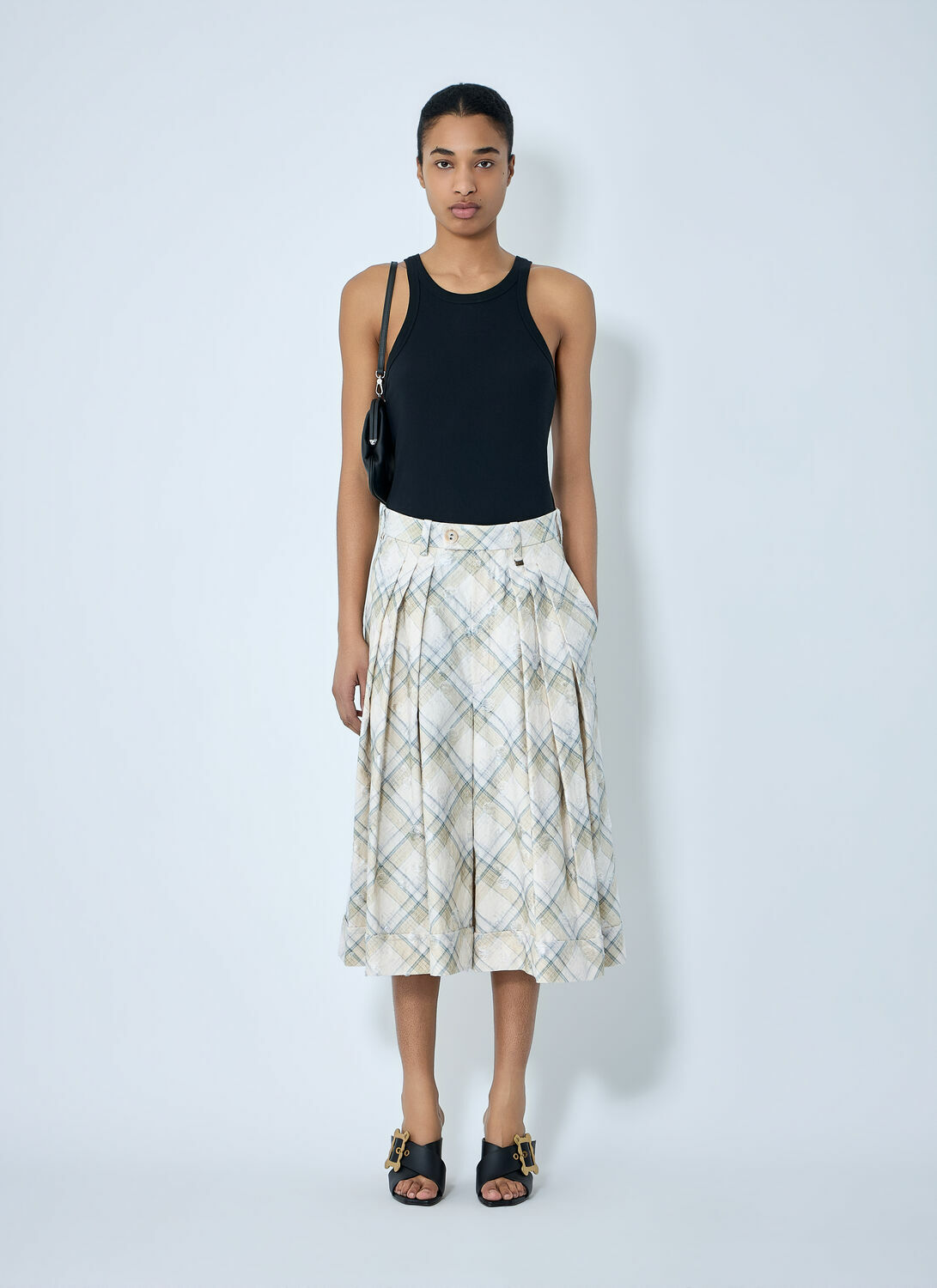 Vivienne Westwood Pleated Midi Skirt
