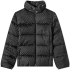 Moncler Men's Nijima Mongrammed Down Jacket in Black