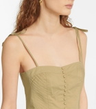 Ulla Johnson Quinn cotton bustier top