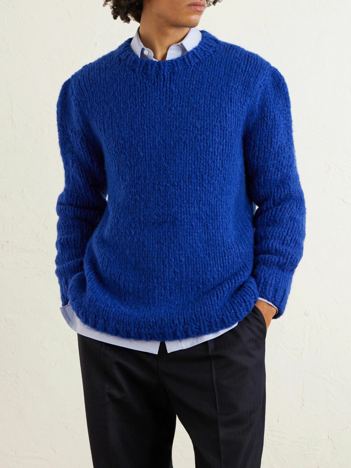 Gabriela Hearst - Lawrence Welfat Cashmere Sweater - Blue