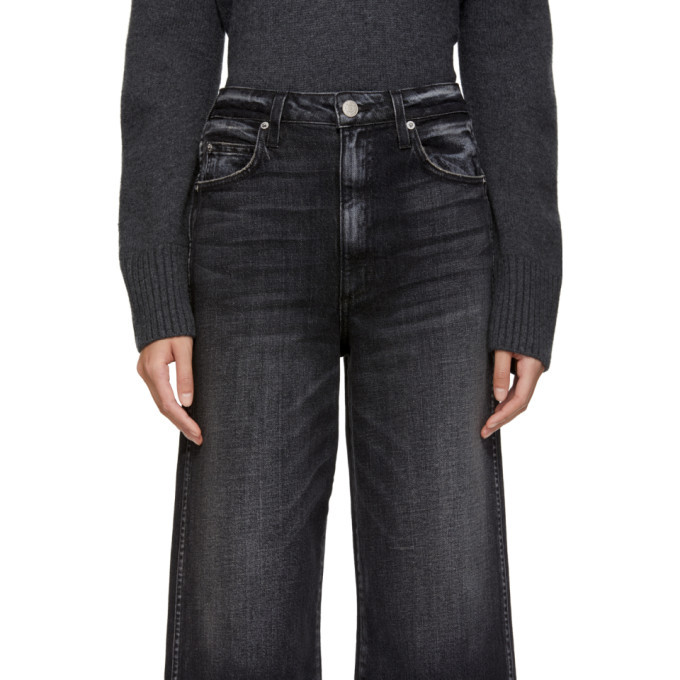 Amo Black Ava Cropped Jeans