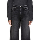 Amo Black Ava Cropped Jeans