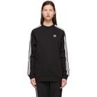 adidas Originals Black Adicolor 3-Stripes Sweatshirt