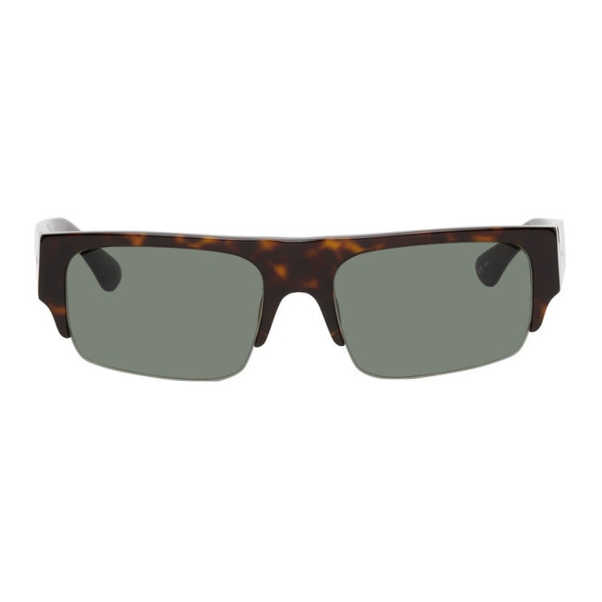 Dries Van Noten Tortoiseshell Linda Farrow Edition 190 C5 Sunglasses ...