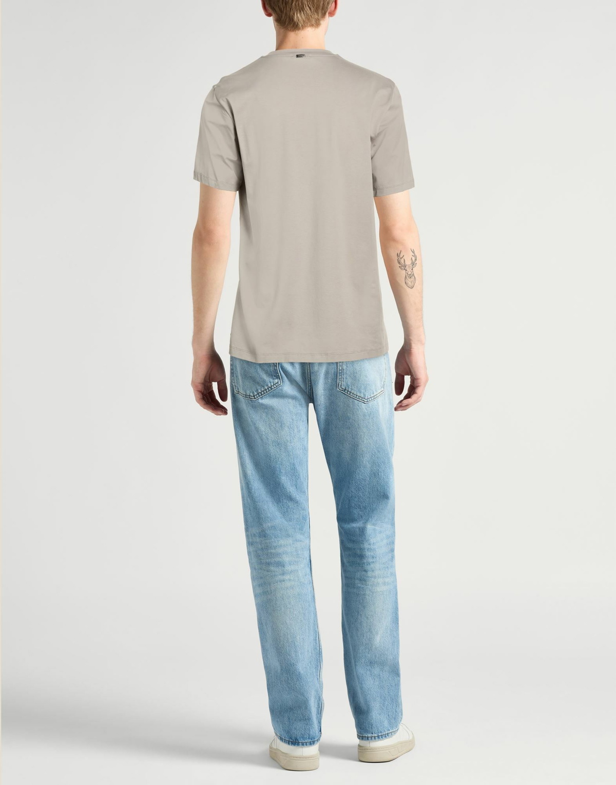 Herno Mens T-shirt Taupe