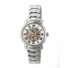 Reign Kahn Silver Skeleton Roman Numeral Silver-tone Bracelet Mens Watch RN4301
