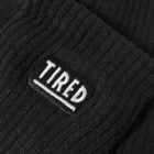 Tired Skateboards Men's OG Logo Crew Sock - 3 Pack in Black
