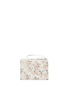 Diesel Pouch in printed glossy PU - Small Wallets Womens in White
