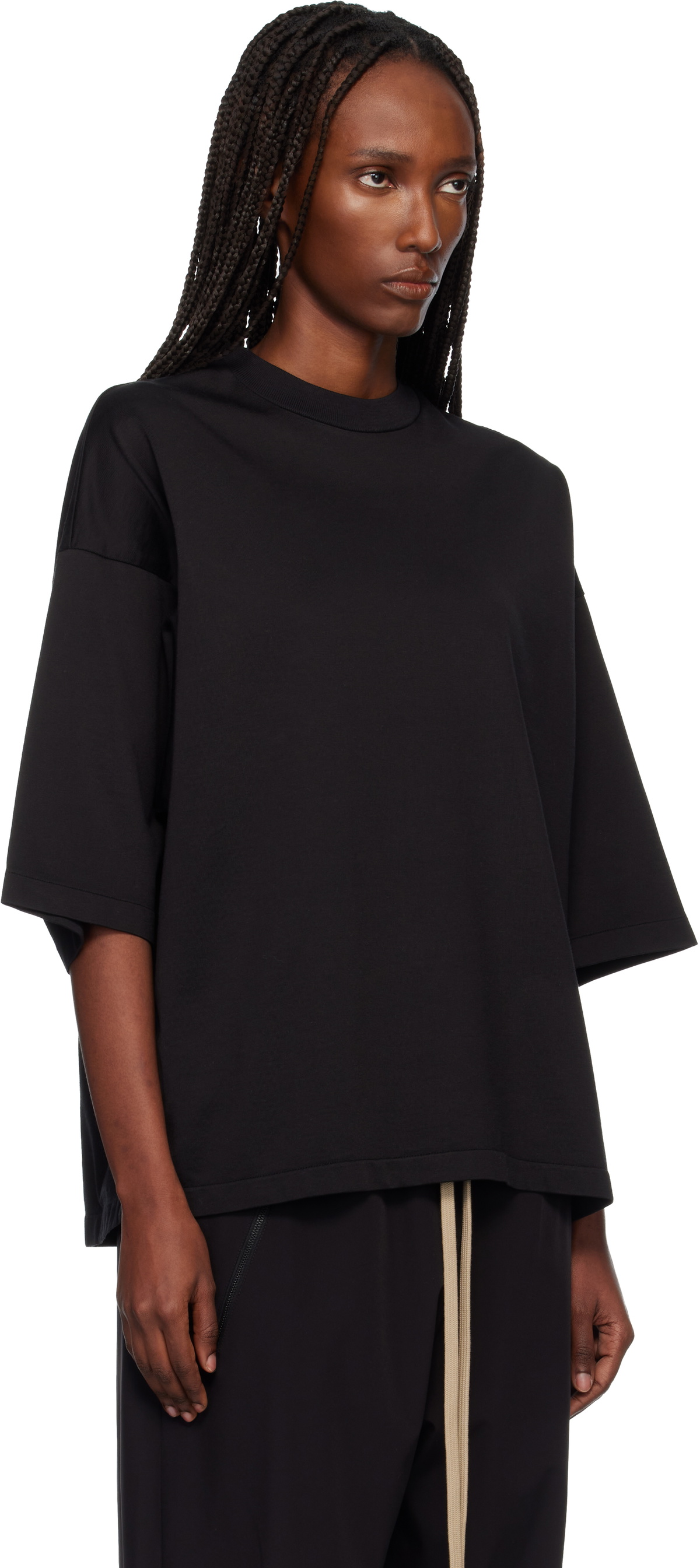 Fear of God Black Relaxed S/S T-shirt