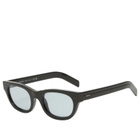 Prada Eyewear C09S Sunglasses in Black/Blue 