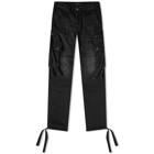 AMIRI Men's Tactical Cargo Pant in Aged Black