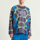 Nike Men's Project F.R.O.G. Jelly Cage Jersey Top in Brilliant Blue/Dark Raisin/Vivid Purple