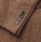 Polo Ralph Lauren - Brown Slim-Fit Checked Wool and Alpaca-Blend Blazer - Brown