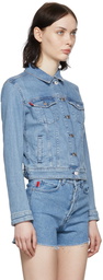 Hugo Blue Slim-Fit Denim Jacket