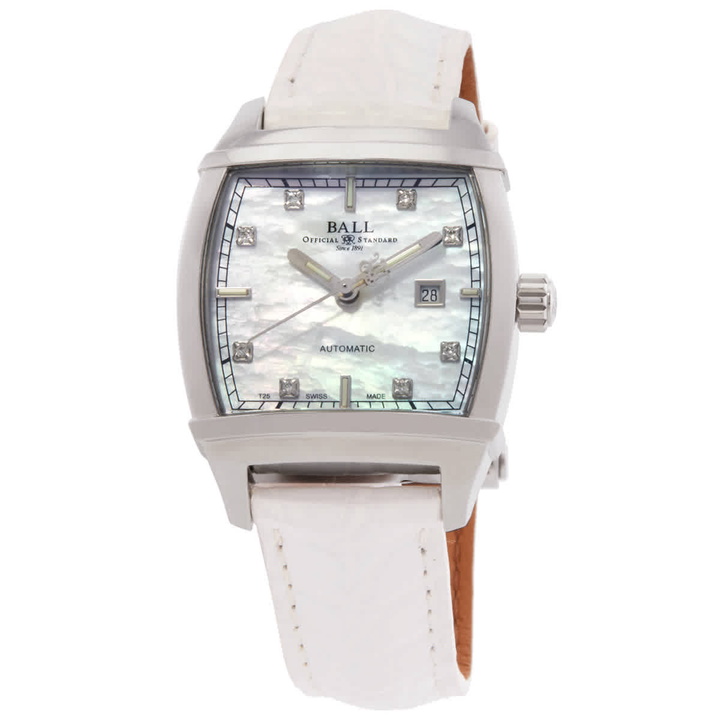 Photo: Ball Conductor Automatic White Dial Ladies Watch NL1068D-L6J-WH