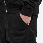 Rick Owens DRKSHDW Men's Cotton Twill Carpenter Pants in Black