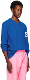 ERL Blue Patch Sweater
