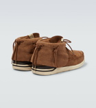 Visvim - FBT fringed suede moccasins