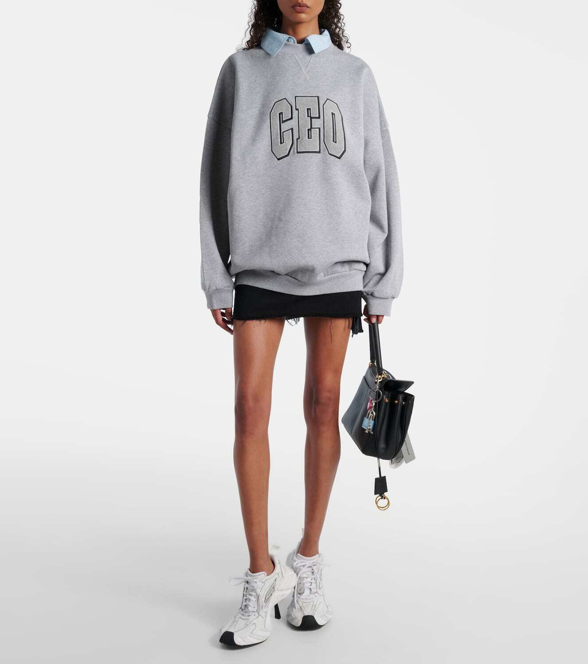 Balenciaga CEO Team cotton jersey sweatshirt