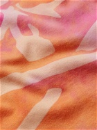 MASTERMIND WORLD - Tie-Dyed Printed Cotton-Jersey T-Shirt - Orange