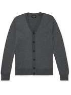 A.P.C. - Samuel Slim-Fit Merino Wool Cardigan - Gray