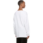 Haider Ackermann White Cotton Long Sleeve T-Shirt
