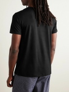 Derek Rose - Basel Stretch Micro Modal-Jersey T-Shirt - Black
