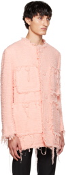 Magliano Pink Distressed Blazer