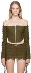 Lado Bokuchava Khaki Mars Jacket