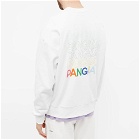Pangaia 5 Logo Sweat in Off-White