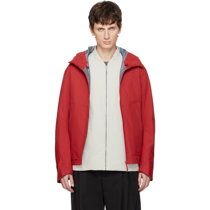 Photo: Veilance Red Arris Jacket