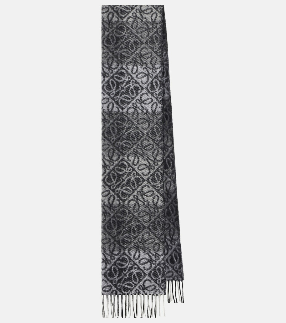 Loewe Anagram wool and cashmere scarf