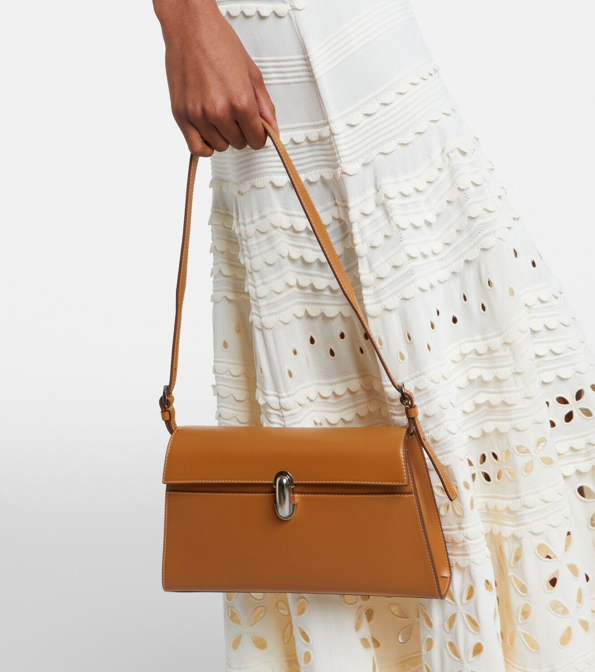 Savette Symmetry leather shoulder bag
