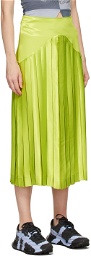 Collina Strada SSENSE Exclusive Green Mariposa Skirt