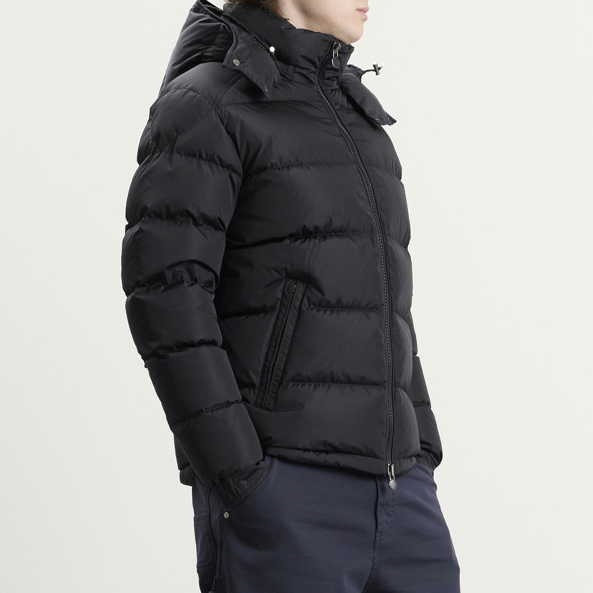 Moncler Men's Maya Matte Jacket in Navy