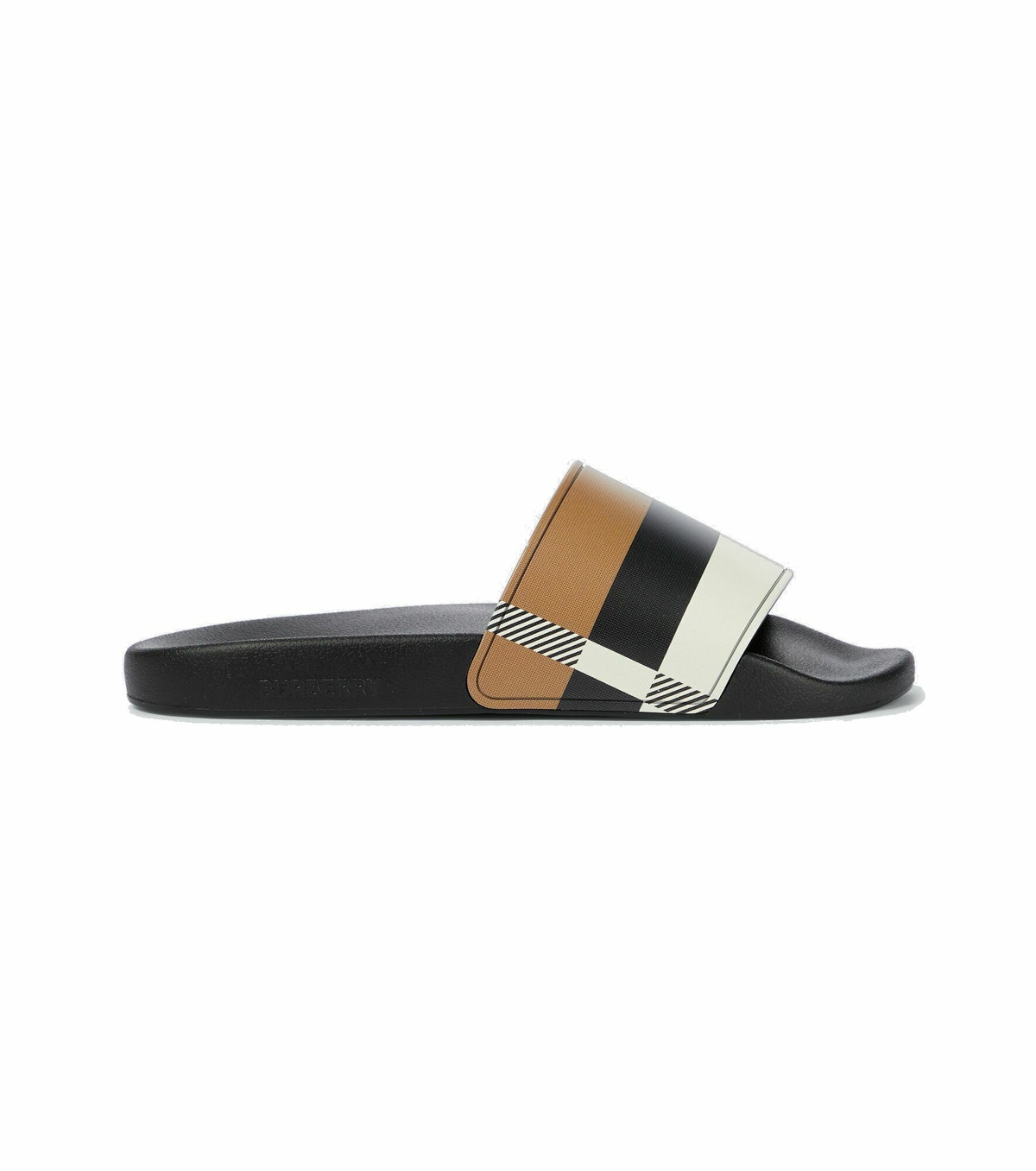 Burberry - Furley checked slides Burberry