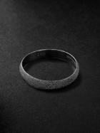 Carolina Bucci - Florentine Finish 18-Karat Blackened Gold Ring - Black