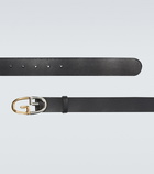 Gucci GG leather belt