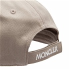 Moncler Women's Logo Baseball Cap in Brown 
