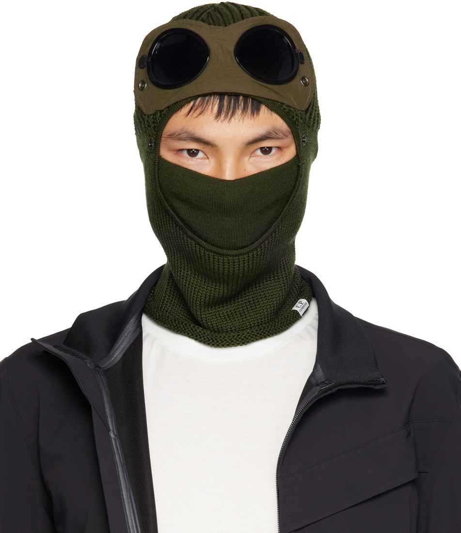 C.P. Company Green Goggle Balaclava C.P. Company