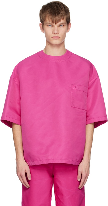 Photo: Valentino Pink Stud T-Shirt