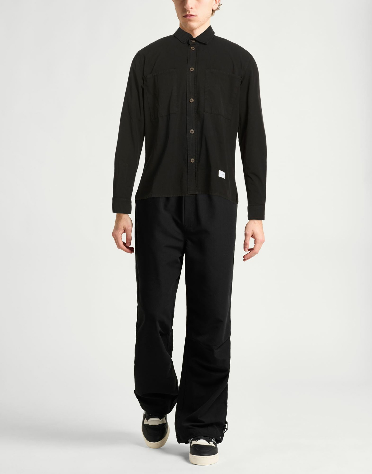 Shoe Mens Shirt in Black
