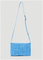 Bottega Veneta - Cassette Shoulder Bag in Blue